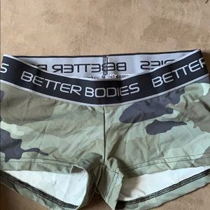 Camo Better Bodies Shorts